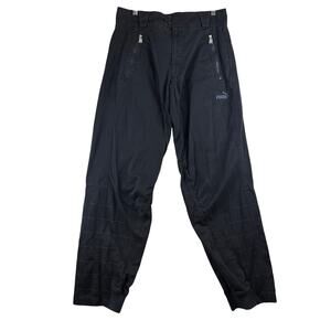 Puma 100% Cotton Cargo Joggers Mens Medium Streetwear Grid Black Goth Grunge Emo